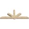 Ekena Millwork Kennewick Rough Sawn Timber Gable Bracket, Douglas Fir, 96"W x 40"H x 6"D x 6"F, 10/12 Pitch GBW096X40X0606KEN00RDF - alternate 5